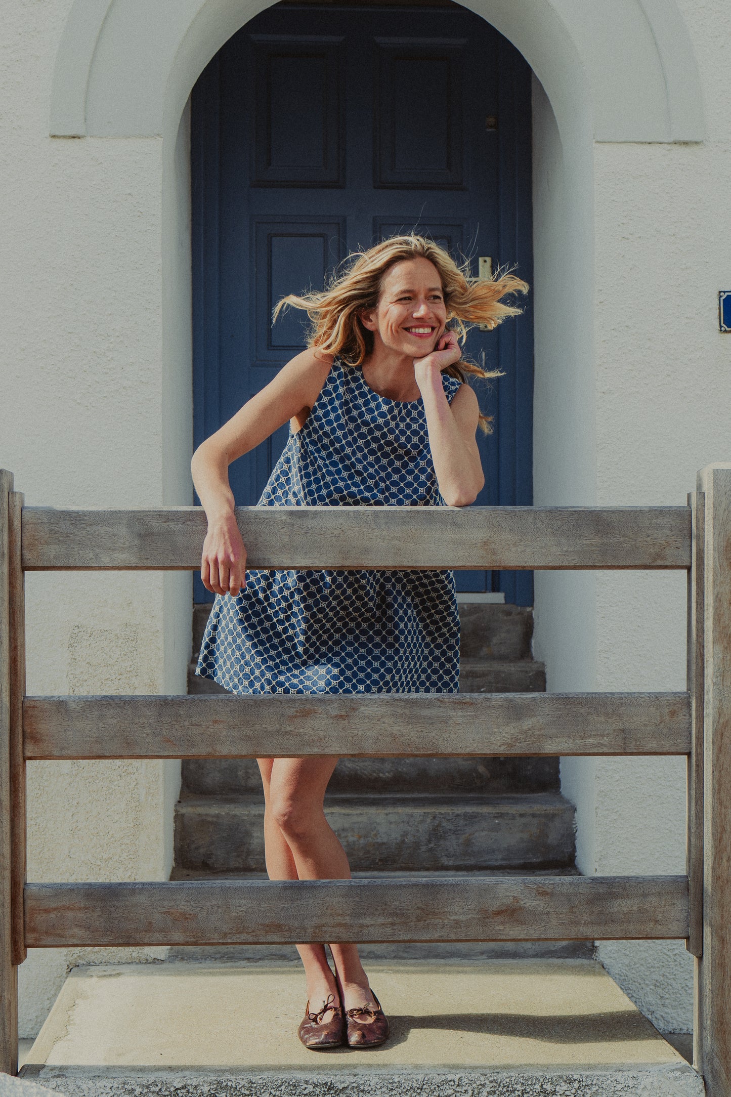 Robe Donna Brodée