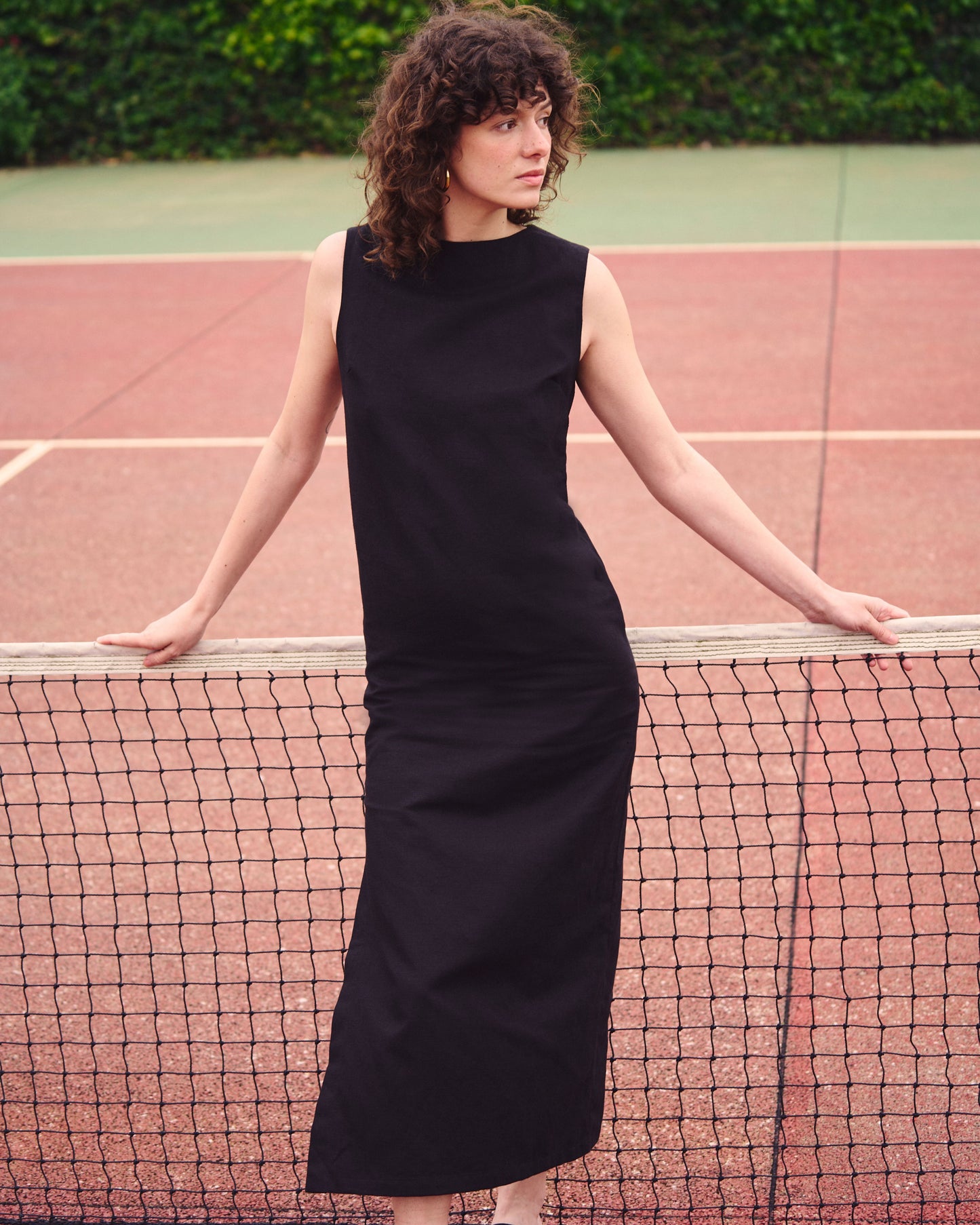 La robe longue noire