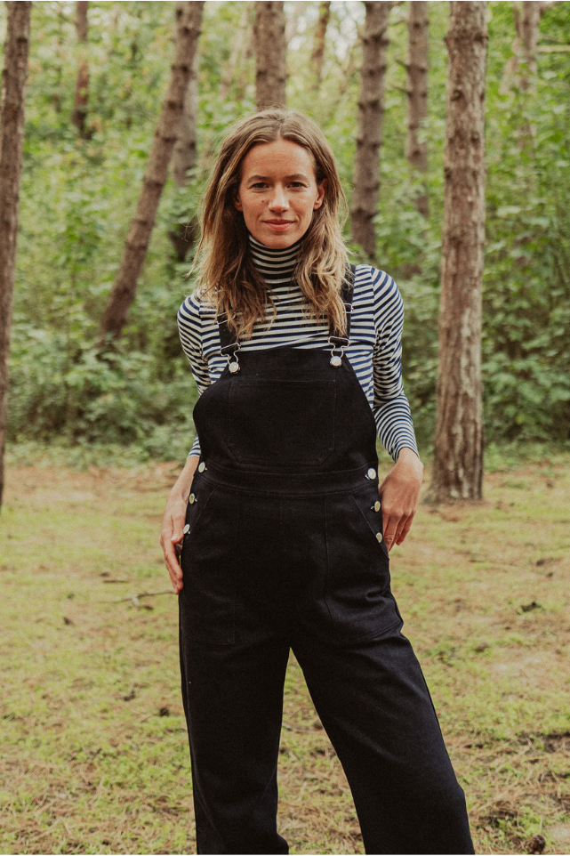 Salopette Dancing Queen - Denim Noir