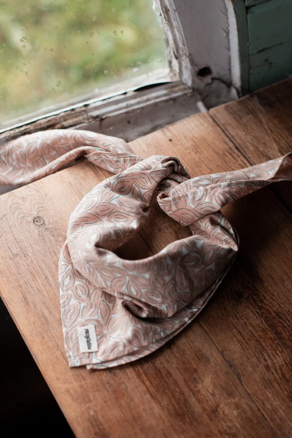 La foulard soleil rose 