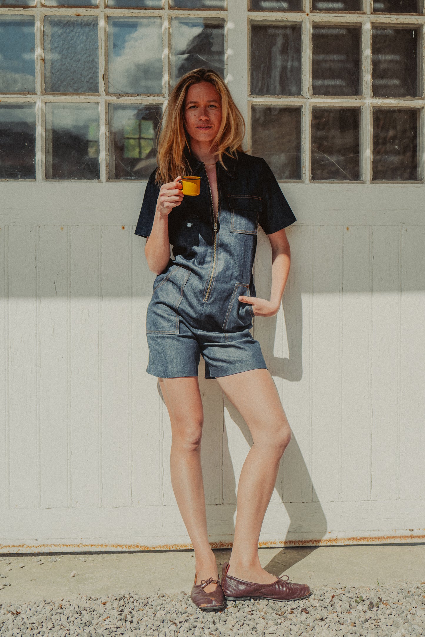 Combishort Denim