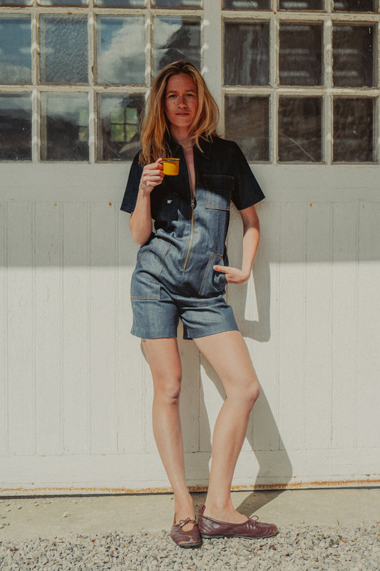 Combishort Denim