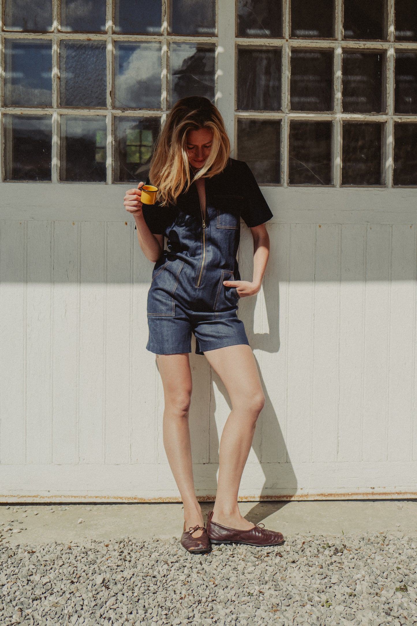 Combishort Denim