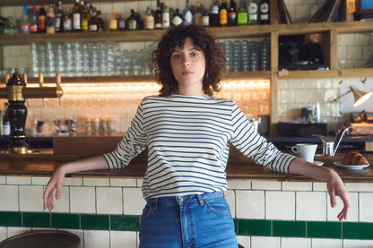 Marinère Recyclette manches longues fabriquée en France 