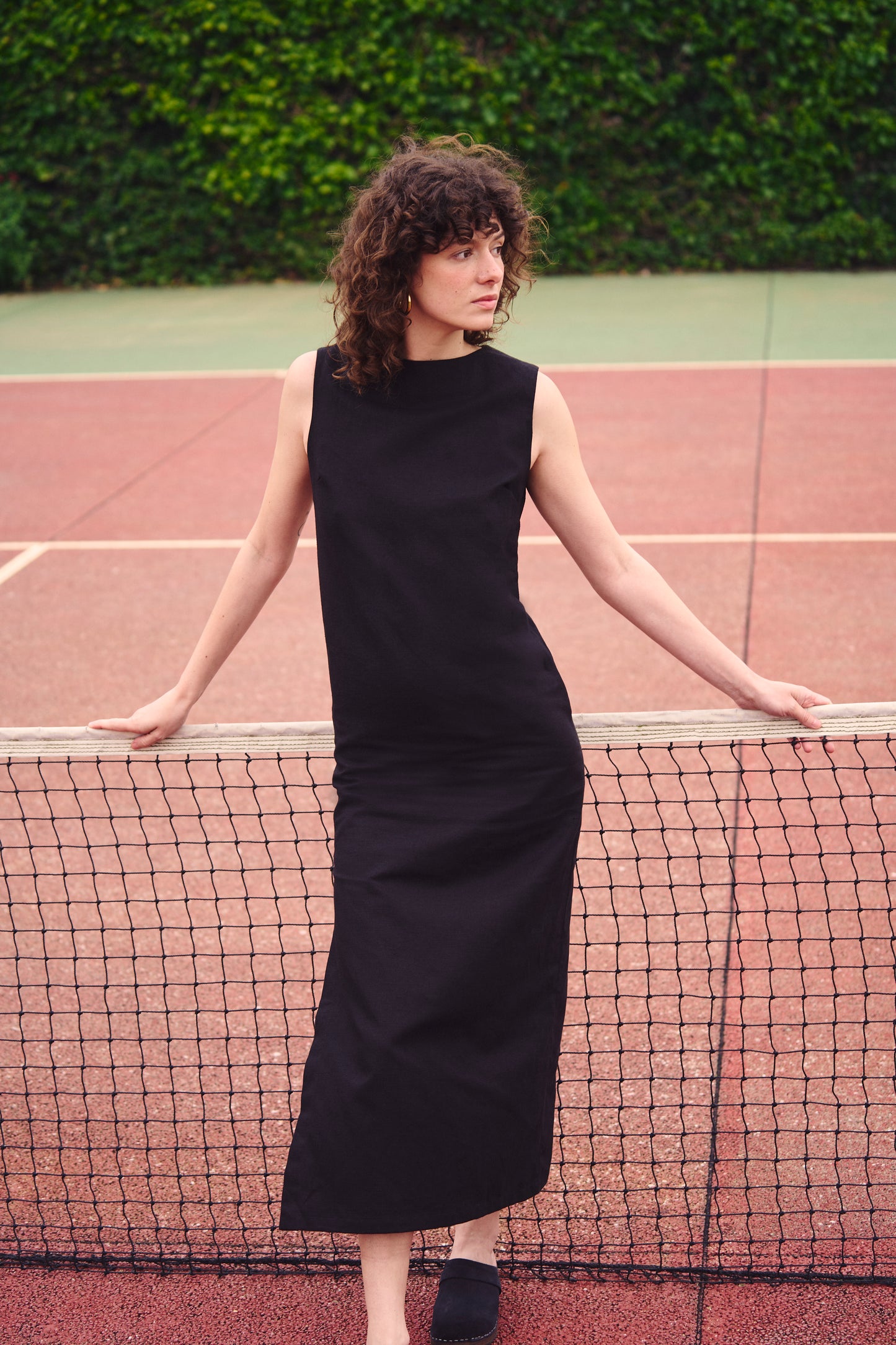 La robe longue noire