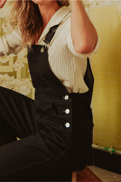 Salopette Dancing Queen - Denim Noir