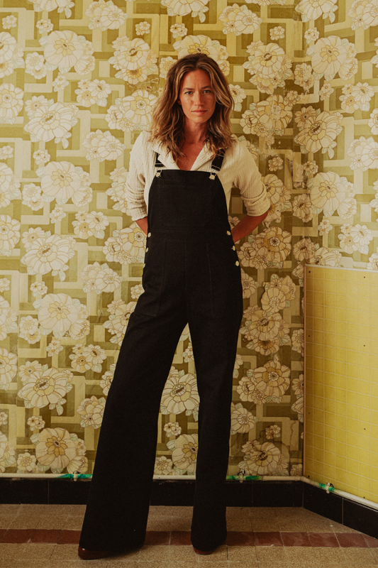 Salopette Dancing Queen - Denim Noir