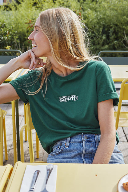 T-shirt Recyclette vert 